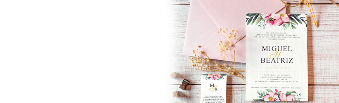Invitaciones de boda